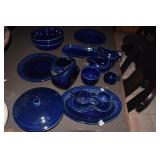 FIESTA CR/SUGAR W/ LINER, OVAL PLATTER, 2 SERVING