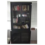 78" H X 40" W- TWO PC. X 18" D - SLIDING GLASS