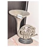 TRUMPET DECORATION 12" H