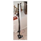 HELIX FLOOR LAMP B/WHITE W/ FOOT CONTROL 47"