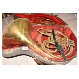 KING FRENCH HORN W/ SCRATCHES AND DENTS HN WHITE