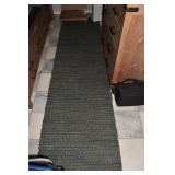 POTTERY BARN - JUDE CHENILLE - GREEN BRAIDED 3