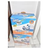 ZIP LOCK STORAGE BAGS HALF FULL