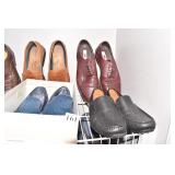 4 PAIRS 9.5 ROCKSPORT LOAFER, CLARK BLACK NEW