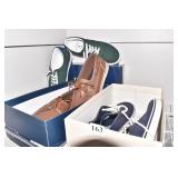 RALPH LAUREN NEW 9.5 LACE UP, NAUTICA BOAT SHOES