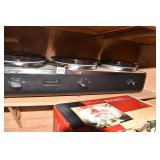 3 SECTION BUFFET WARMER