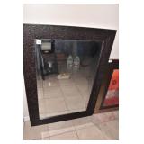 BEVELED MIRROR 43" H X 31"