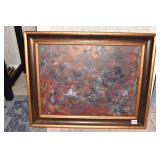 29" X 24" BY RAY MAHOLTZ PAINTED ON CANVAS SIGNED