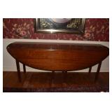 DROP SIDE DINING TABLE BY WRIGHT FURNITURE- 18" W