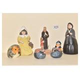 MARBLE OWL, BIRDS, ETC.