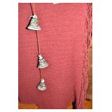 SOFT BLANKET AND BELLS WITH LEATHER STRAP HAND