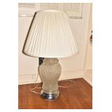 GLASS BASE LAMP