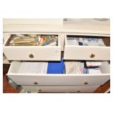 PAPER PLATED, PLACEMATS, CRYSTAL HOLDERS, WOOD