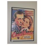 CASABLANCA WARNER BROS POSTER 28" X 20"