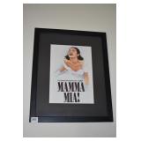 MAMMA MIA FRAMED PIECE 21" X 17.5"