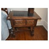 GLOBE COLONIAL TABLE TILE TOP 23" H X 28"