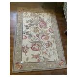 NEEDLEPOINT RUG 47" X 70"