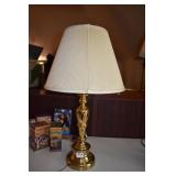 27" H BRASS LAMP