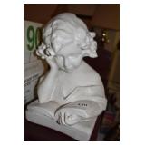 PLASTER STATUE 12" H