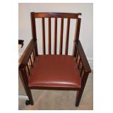 MISSION SIDE CHAIR VINYL SEAT