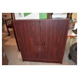 TWO DOOR CABINET 37" H X 29" W X 11" D