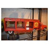 BUDDY L WORLD ANIMAL CIRCUS OPEN ROOF GOOD PAINT