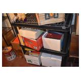 PLASTIC 2 SECTION SHELVING 3