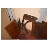 IRON 30" H LEGS SCHOOL DESK ANTIQUE NOT PUT