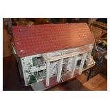 DOLL HOUSE 19" H X 29" W X 13" BASE COMING OFF W/