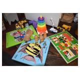 PUZZLES WOOD, DUMP TRUNKS ETC.