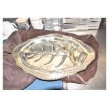 SILVER PLATE PLATTER 18" LONG