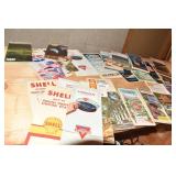 LINCOLN MAP, SINCLAIR, GULF, SHELL, MOBIL