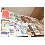GROUP OF MAPS APPROX. 30 SINCLAIR, GULF ETC.