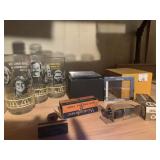 WESTINGHOUSE SLIDES, STEELER GLASSES, TUBES, ETC.