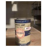 MINERS LAMP TIN -