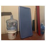 EMPTY WATER BOTTLES, STORAGE BIN, FELT FABRIC,