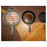 GRISWOLD CAST IRON SKILLET, LODGE SKILLET,