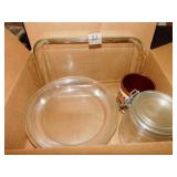 PIE PANS, CASSEROLE DISH, ETC.