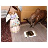 BULL RESIN, ANGEL, BELT BUCKLE, TRUCK