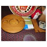 THINLLINE BIBLE, OWLS, BICENTENNIAL PLAQUE, ETC.