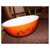 PYREX LARGE HOLIDAY BOWL