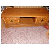 COFFEE TABLE WITH TWO SLIDE DOORS 15H52W19D