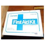 FIRST AID KIT WITH BANDAGES ETC.