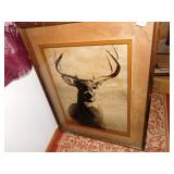 DEER PICTURE 3-D TYPE DESIGN