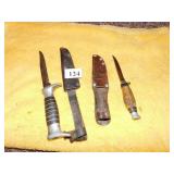 13981 HAND KNIFE, BONE HANDLE KNIFE SOLINGEN