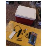 GUN PARTS, RUBBER PISTOL GRIP, GUN LOCK, IGLOO