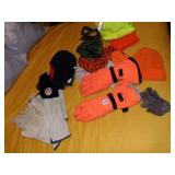 HATS, GLOVES, JACKET