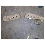 US ARMY BELT WITH FIRST AID TIN