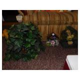 ARTIFICIAL PLANT, BIRD CAGE