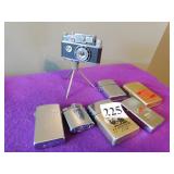ZIPPO LIGHTERS, CAMERA LIGHTER, ETC.